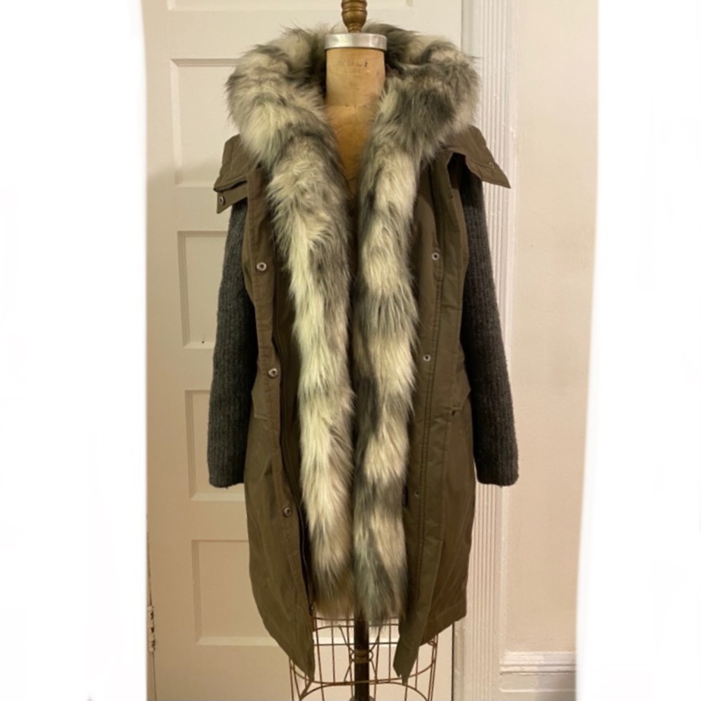 VeraWang Brie Parka Coat
